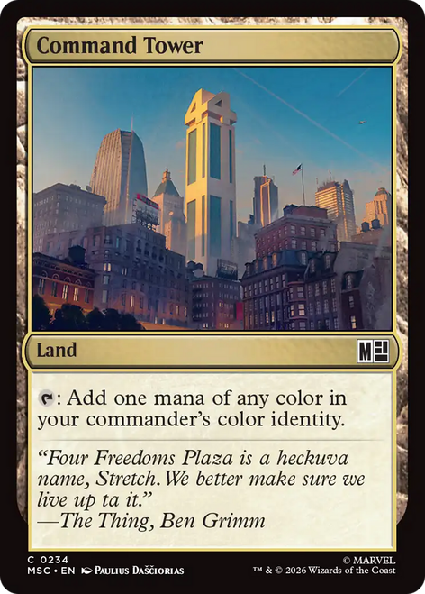 Command Tower (#234) | Marvel Super Heroes Commander、Magic: The Gathering、kayou