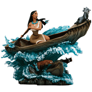 Disney Pocahontas: Pocahontas DSNEY119225-10 - Art Scale 1/10 Statue、Iron Studios、kayou