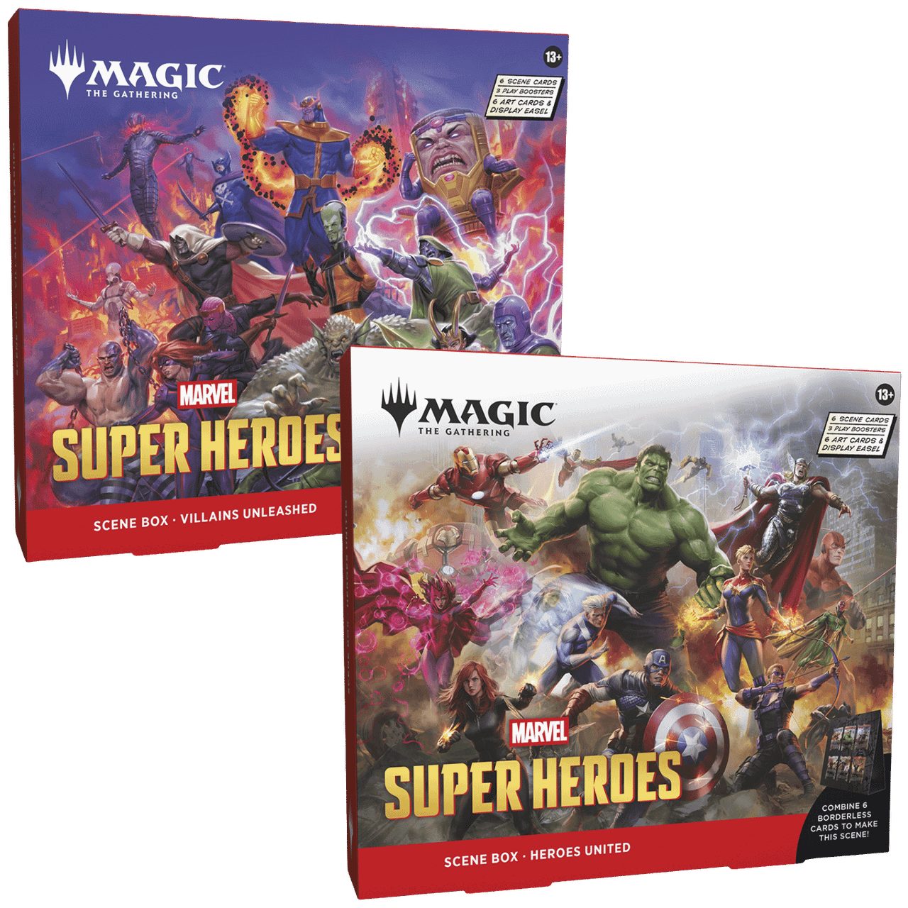Magic: The Gathering - Marvel Super Heroes - Scene Box (Set of 2)、Wizards of the Coast、kayou