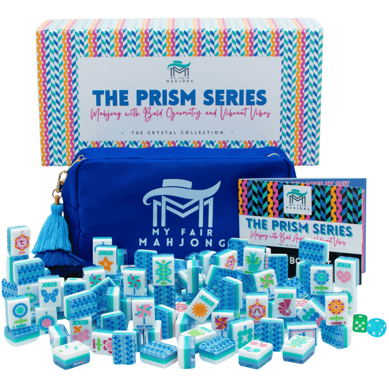 Crystal Prism Blue: Mahjong with Bold Angles and Vibrant Vibes、My Fair Mahjong、kayou