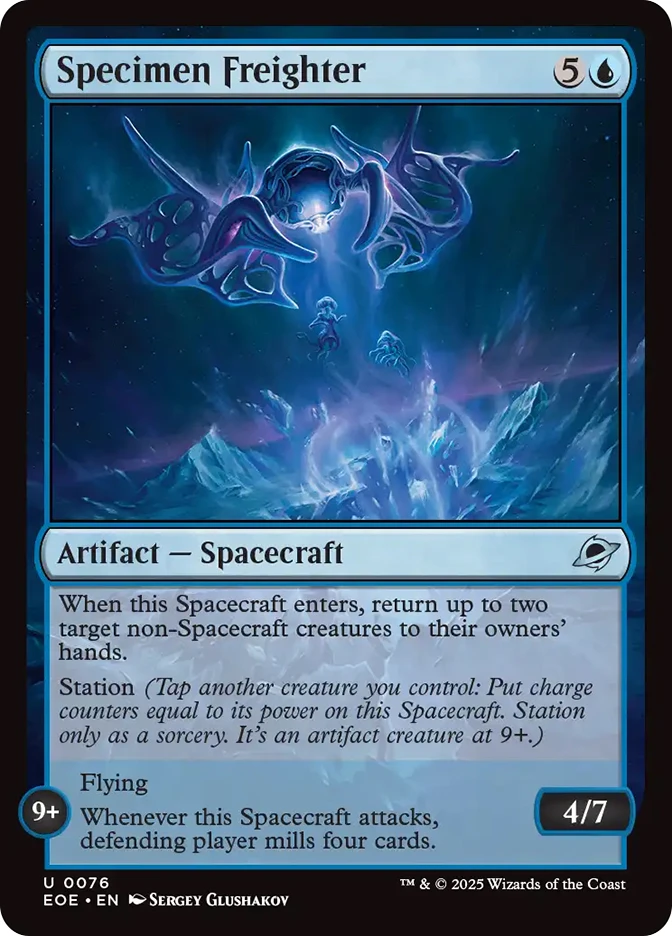 Specimen Freighter、Magic: The Gathering、kayou