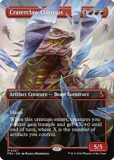 Craterclaw Colossus (Shattered Mirror) | Reality Fracture、Magic: The Gathering、kayou