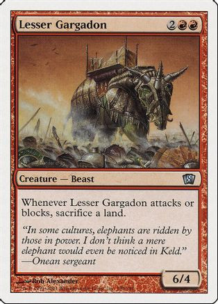 Lesser Gargadon (8ED-199) - 8th Edition Foil、Wizards of the Coast、kayou