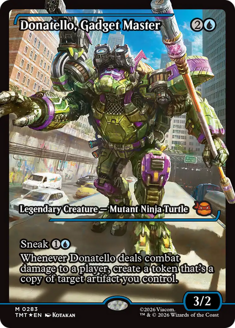 Donatello, Gadget Master (Japan Showcase Foil) | Teenage Mutant Ninja Turtles、Magic: The Gathering、kayou