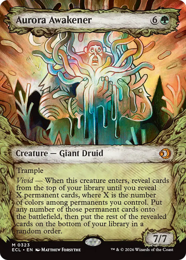 Aurora Awakener (Fable Frame Foil) | Lorwyn Eclipsed、Magic: The Gathering、kayou
