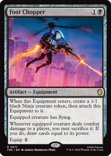 Foot Chopper (Surge Foil) | Teenage Mutant Ninja Turtles Eternal、Magic: The Gathering、kayou
