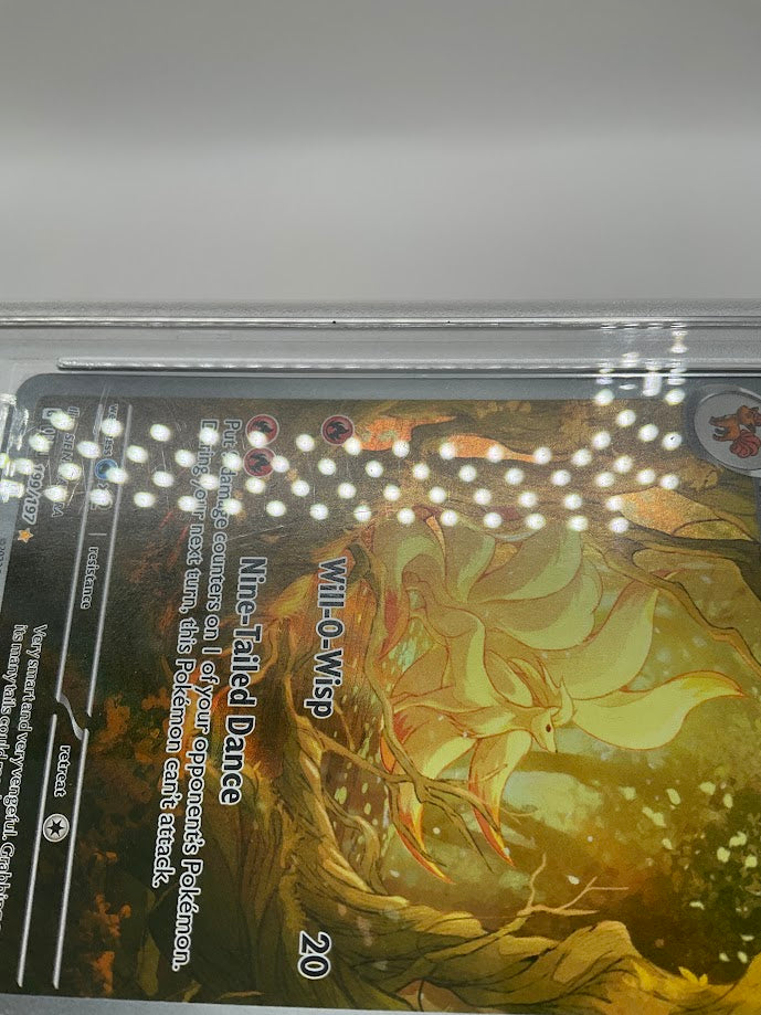 Ninetales Pokemon Obsidian Flames Illustration Rare #199 PSA 9、Collector Store LLC Gaming、kayou