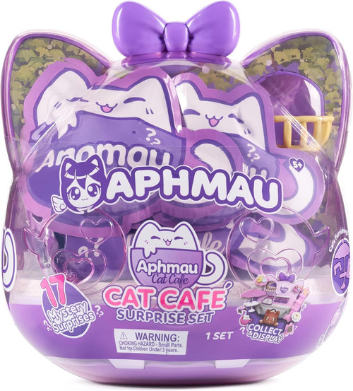 Aphmau MeeMeows Cat Cafe Surprise Playset 17 Piece Set、ToyWiz、kayou