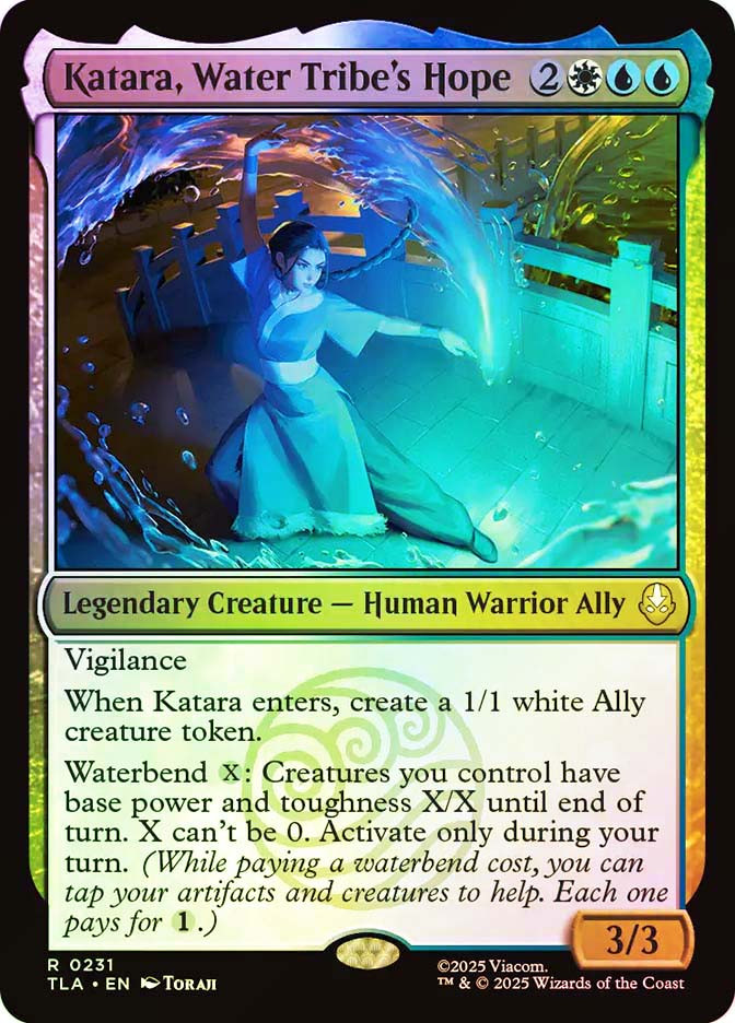 Katara, Water Tribe's Hope (TLA-231)、Magic: The Gathering、kayou