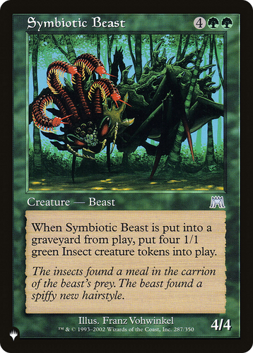 Symbiotic Beast (LIST-287/350) - The List、Wizards of the Coast、kayou