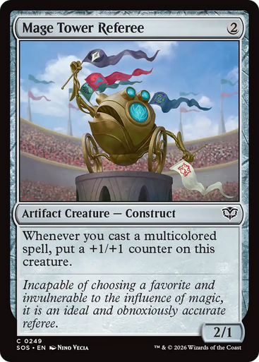 Mage Tower Referee (Foil) | Secrets of Strixhaven、Magic: The Gathering、kayou
