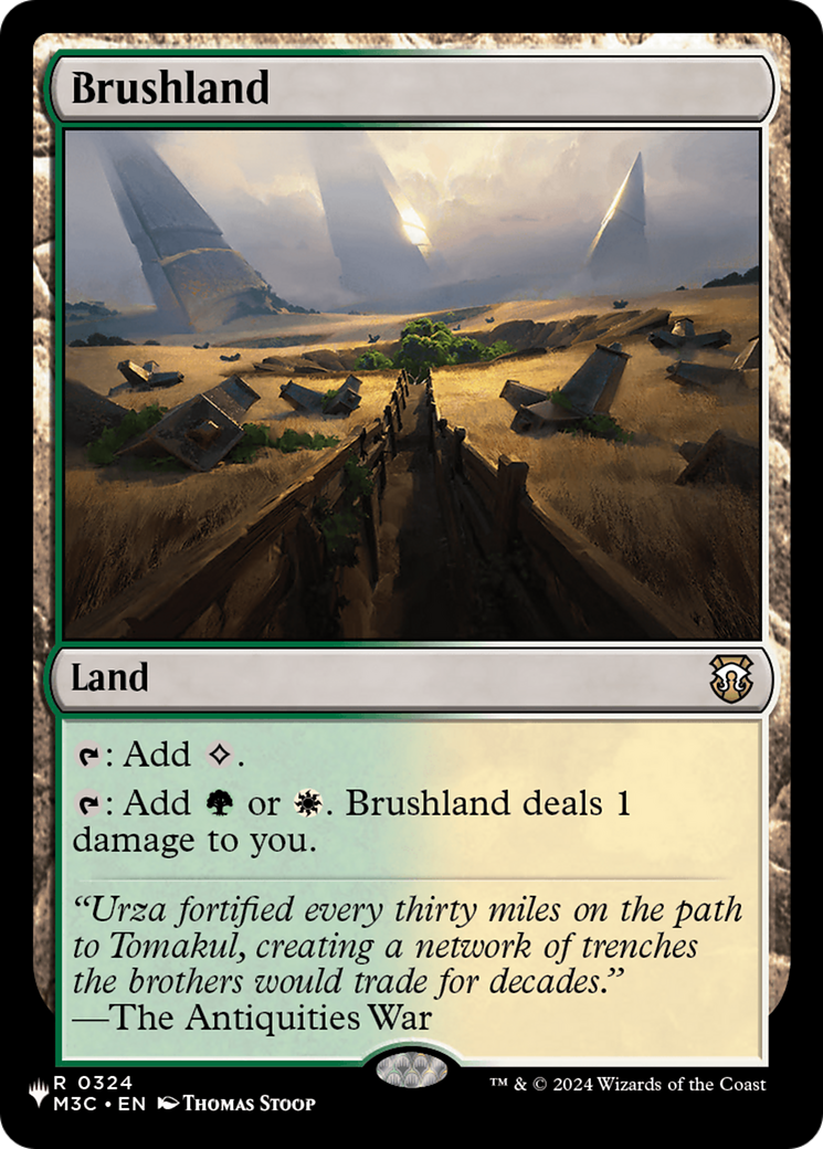 Brushland (M3C) (LIST-324) - The List、Wizards of the Coast、kayou