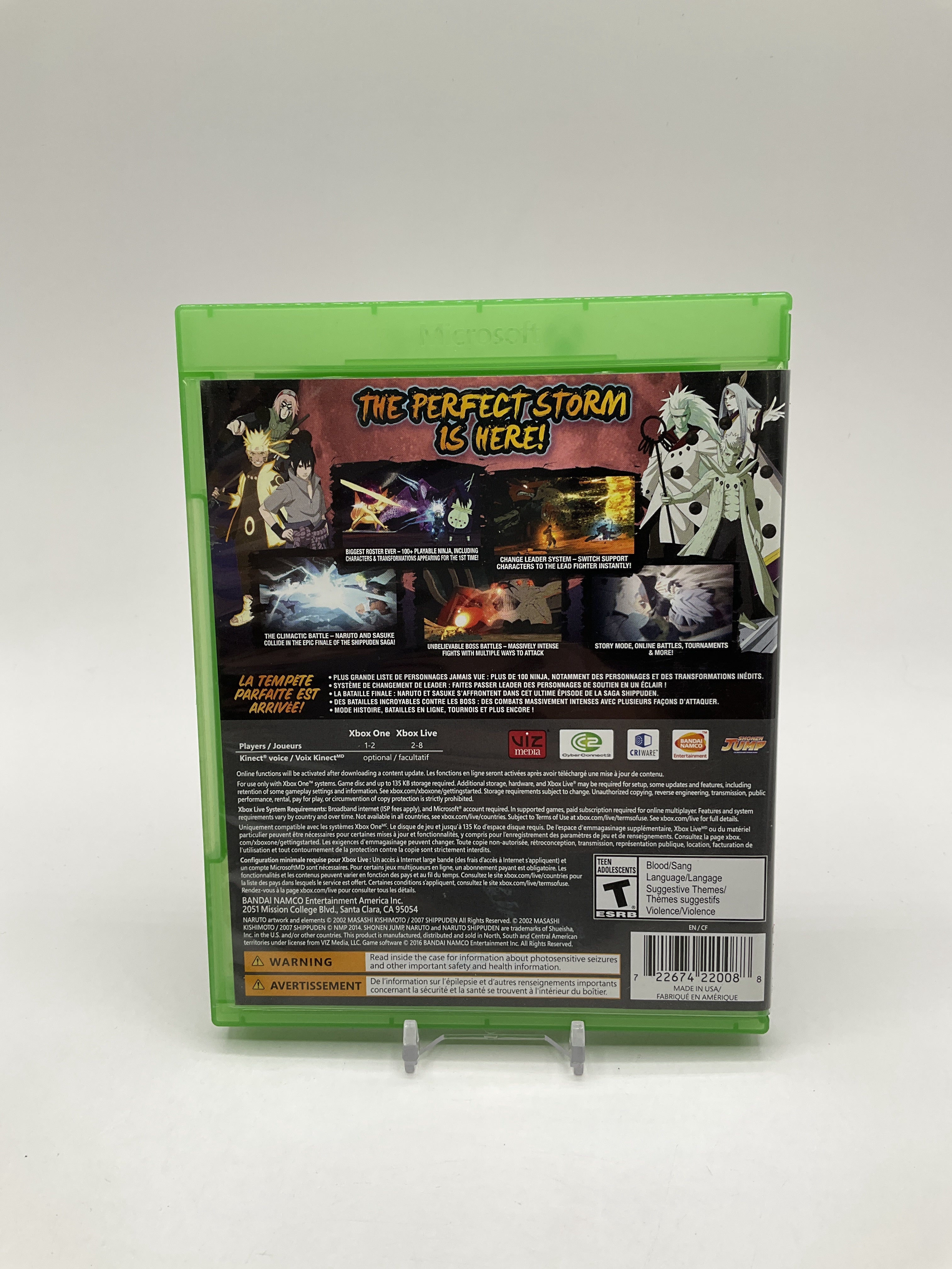 Naruto Shippuden Ultimate Ninja Storm 4 Xbox One Used、Collector Store LLC - VG、kayou