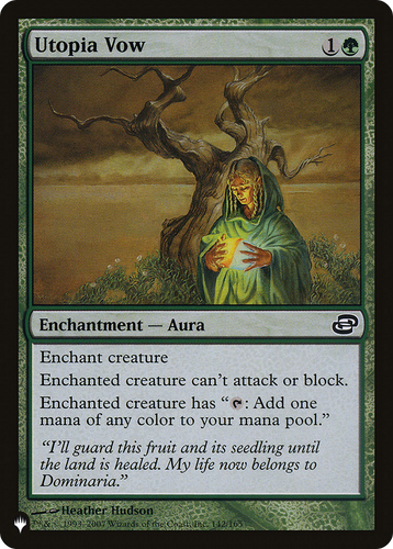 Utopia Vow (LIST-142/165) - The List、Wizards of the Coast、kayou