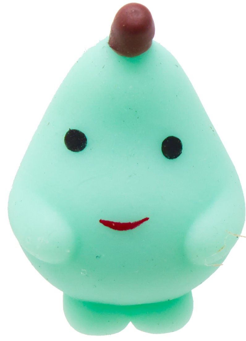 Scrunchems Squishy Buddies Fab 'N' Fruity Pear 2-Inch Sensory Stress Toy、ToyWiz、kayou