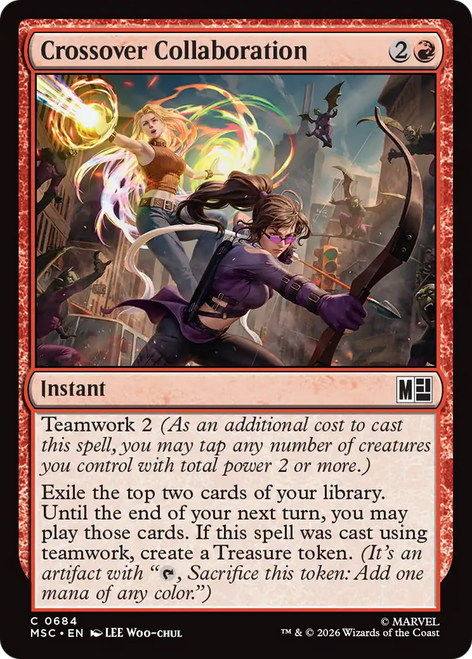 Crossover Collaboration (Foil) | Marvel Super Heroes Commander、Magic: The Gathering、kayou