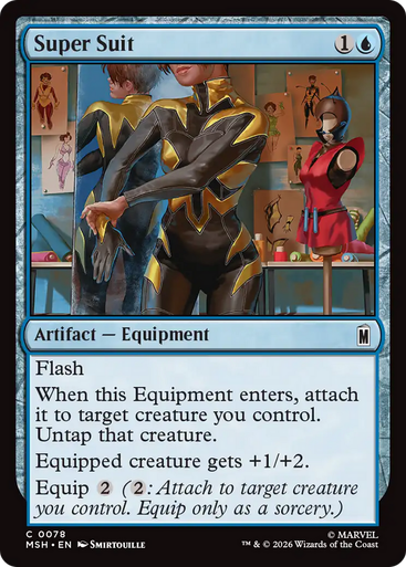 Super Suit (Foil) | Marvel Super Heroes、Magic: The Gathering、kayou