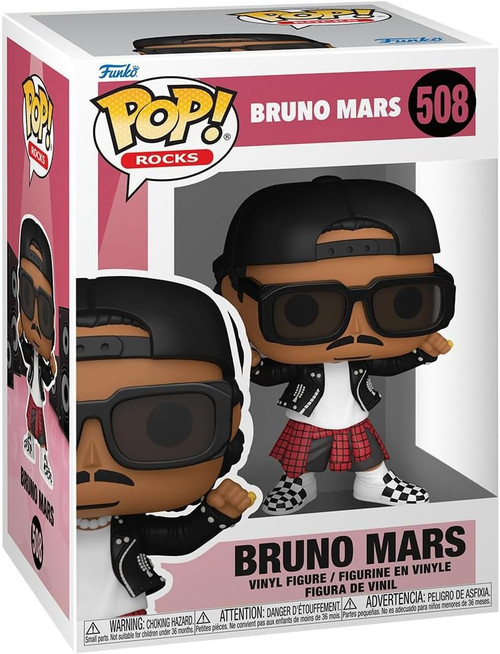 Funko POP! Rocks Bruno Mars Vinyl Figure #508 APT.、ToyWiz、kayou