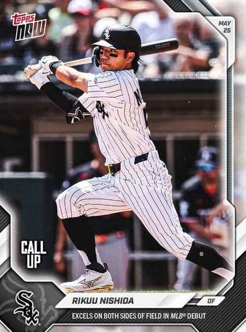 MLB Chicago White Sox 2026 NOW Baseball Rikuu Nishida #243 Rookie, MLB Debut、ToyWiz、kayou
