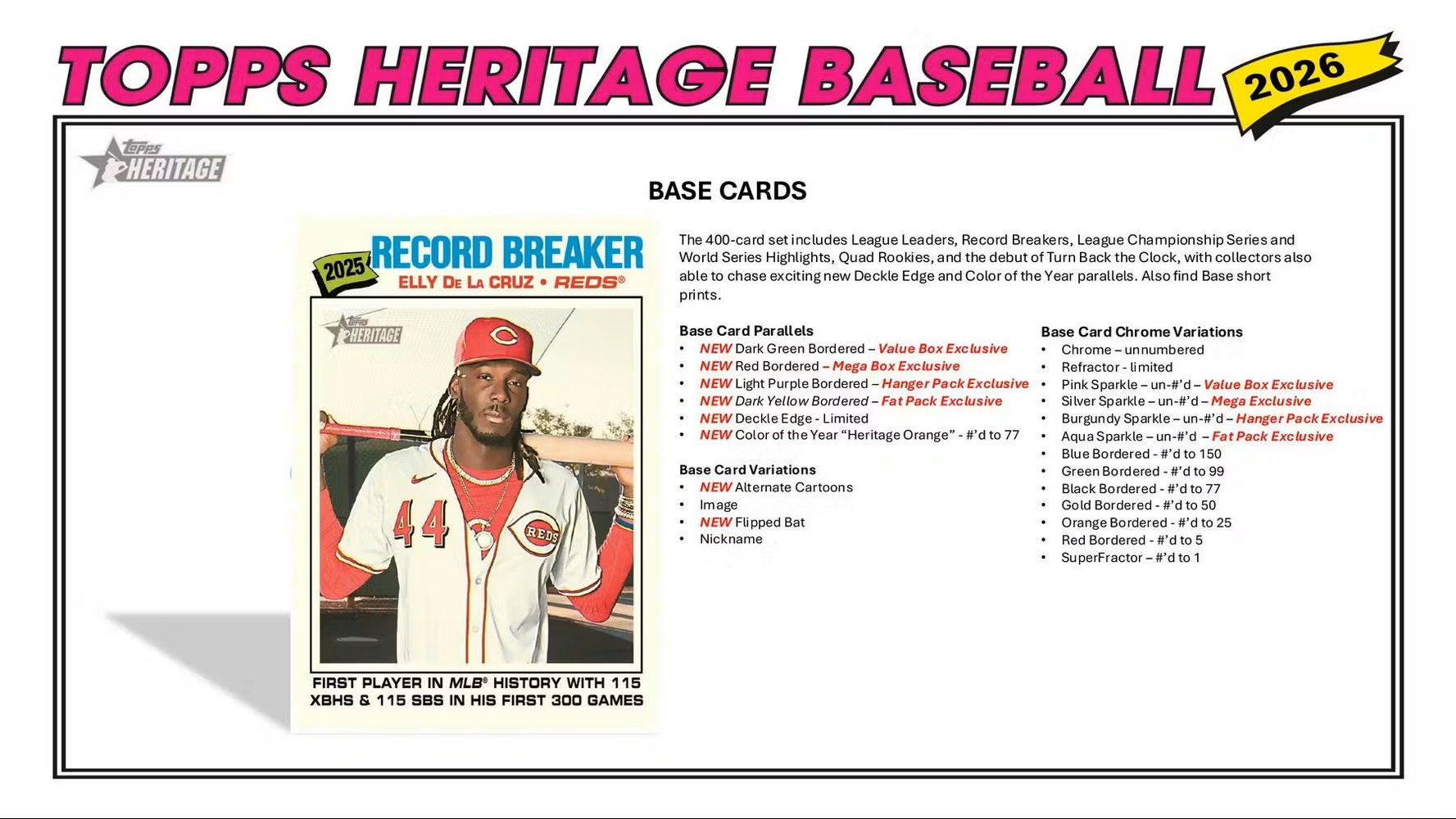 2026 Topps Heritage Baseball Blaster Box、Topps、kayou