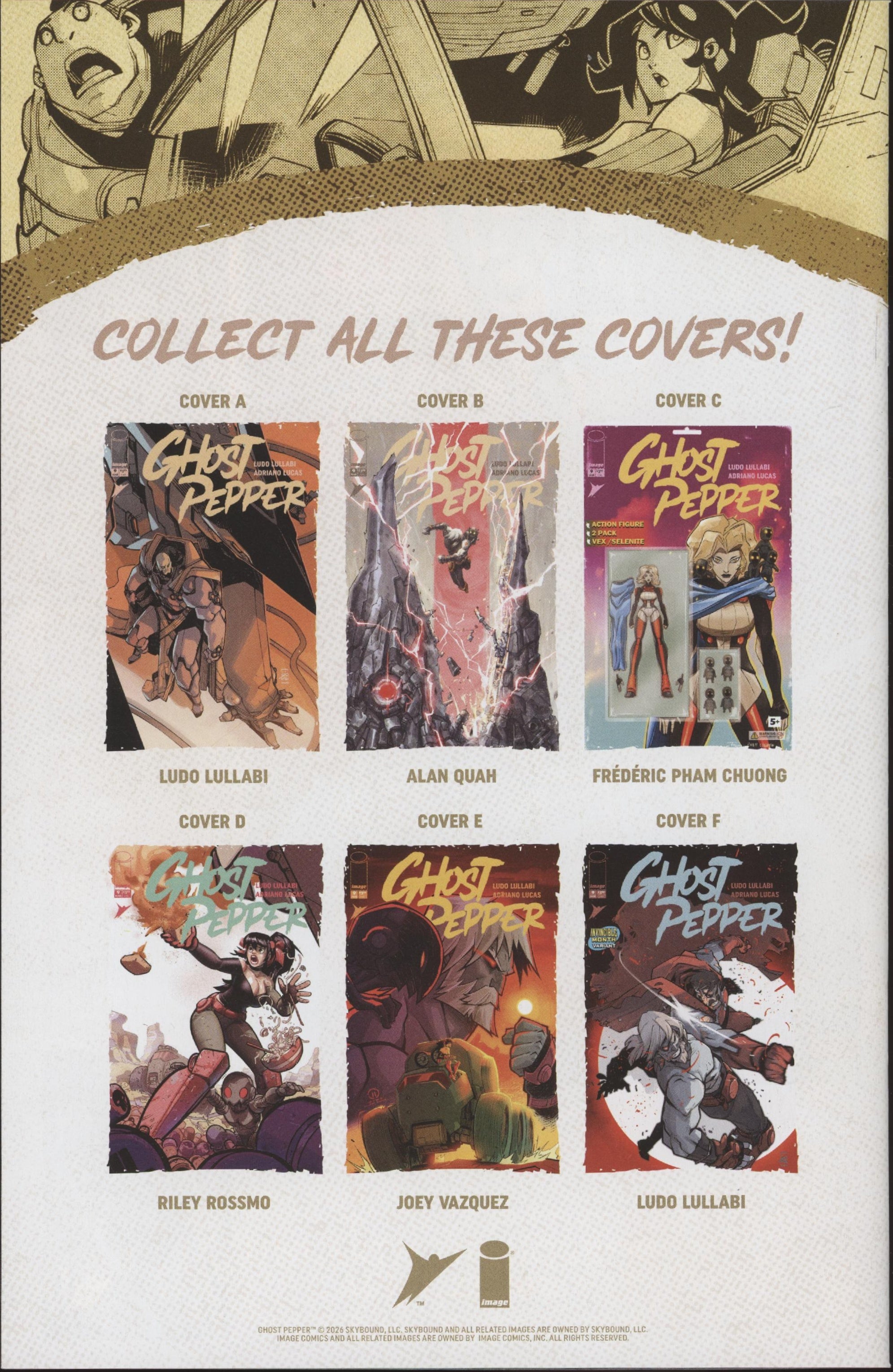 Ghost Pepper #9 Cover C 1 in 10 Frederic Pham Chuong Variant、Image Comics、kayou