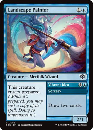 Landscape Painter (SOS-056) - Secrets of Strixhaven、Wizards of the Coast、kayou