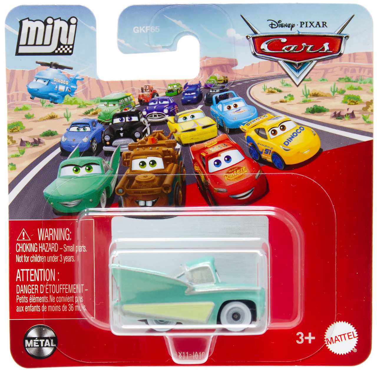 Disney Cars Metal Mini Racers Flo Diecast Car、ToyWiz、kayou