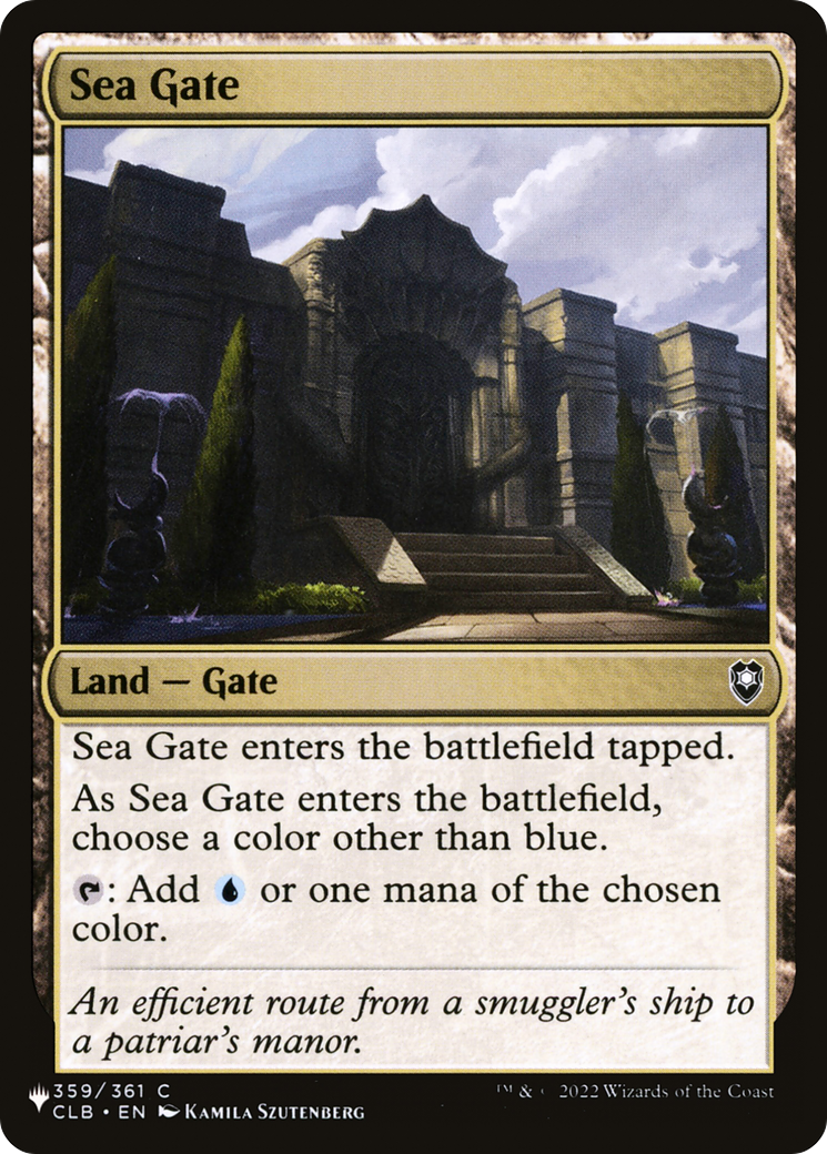 Sea Gate (LIST-359/361) - The List、Wizards of the Coast、kayou