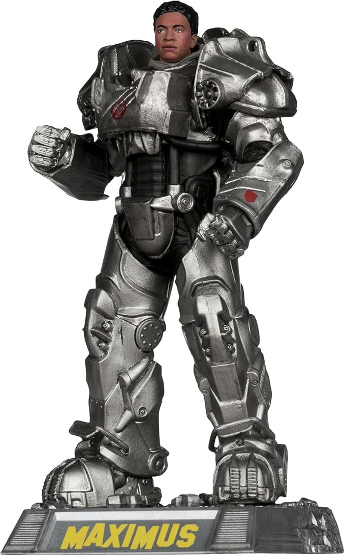 McFarlane Toys Fallout Movie Maniacs Maximus 6-Inch Posed Figure Season 2, Damaged Package、ToyWiz、kayou