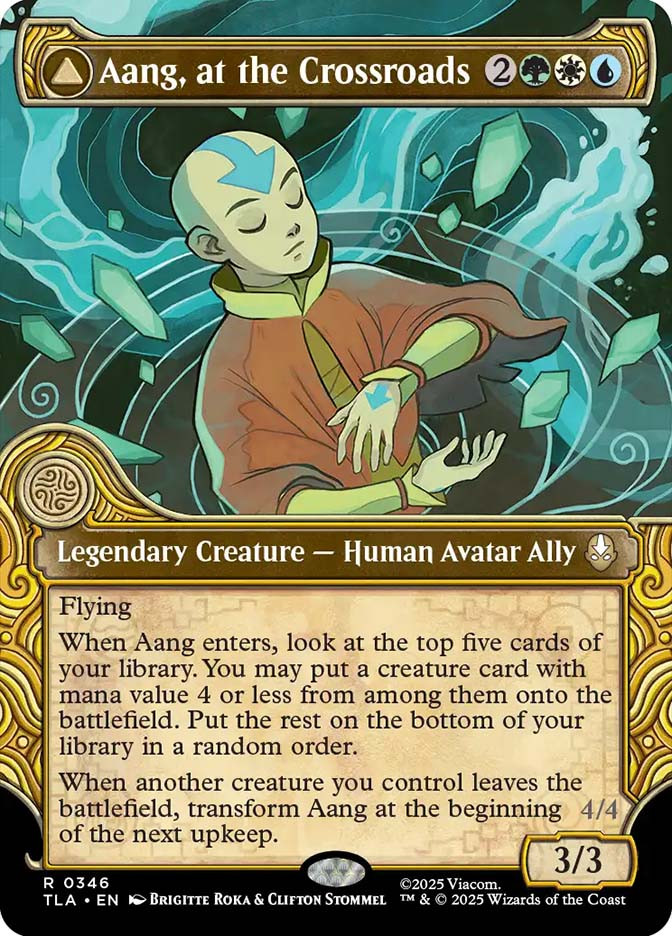 Aang, at the Crossroads // Aang, Destined Savior、Magic: The Gathering、kayou