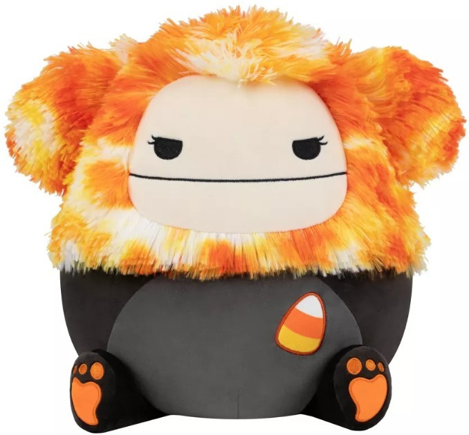 Squishmallows Halloween 2026 Roxanne Black Candycorn Bigfoot with Mischievous Eyes 12-Inch Plush、ToyWiz、kayou