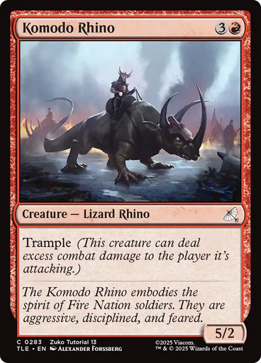 Komodo Rhino、Magic: The Gathering、kayou