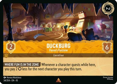 Duckburg - Funso's Funzone (34/204) - Whispers in the Well Cold Foil、Ravensburger、kayou