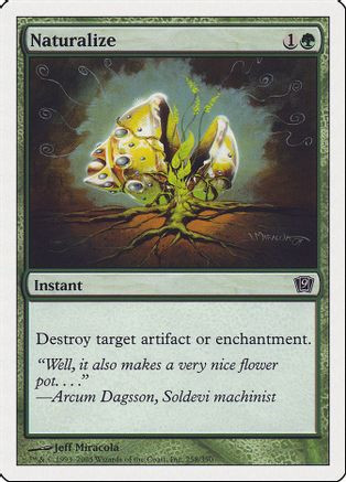 Naturalize (9ED-258) - 9th Edition Foil、Wizards of the Coast、kayou