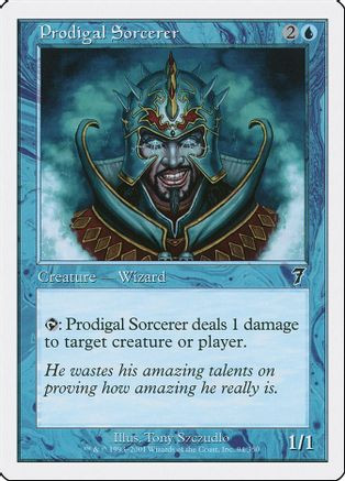 Prodigal Sorcerer (7ED-094) - 7th Edition、Wizards of the Coast、kayou