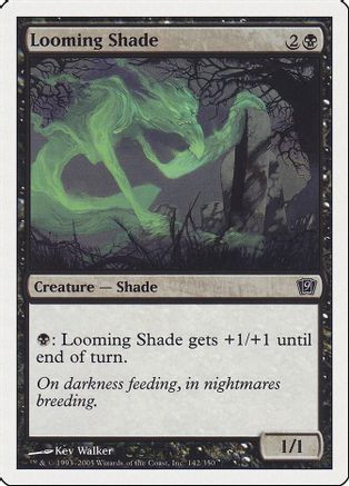 Looming Shade (9ED-142) - 9th Edition Foil、Wizards of the Coast、kayou