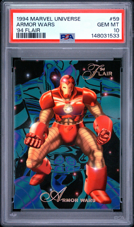 1994 Marvel Universe Armor Wars #59 PSA 10、ToyWiz、kayou