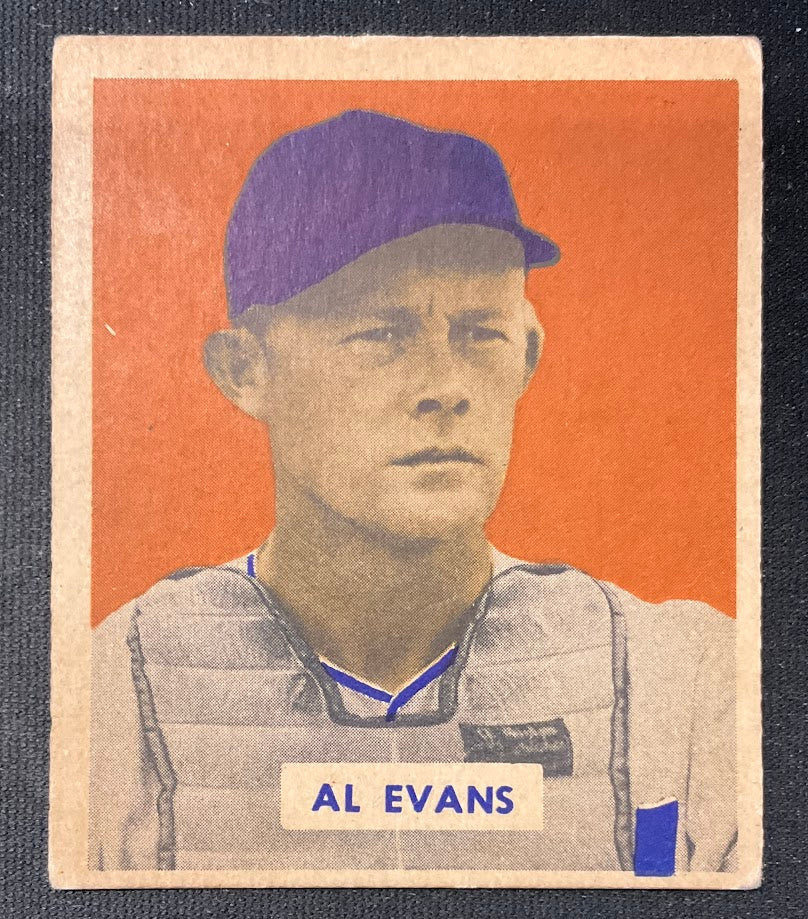 Al Evans 1949 Bowman #132 Washington Senators EX、Collector Store LLC、kayou
