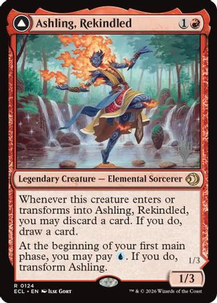Ashling, Rekindled (PPECL-124) - Promo Pack: Lorwyn Eclipsed Foil、Wizards of the Coast、kayou