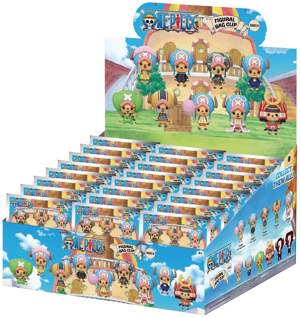 One Piece 3D Figural Keyring Series 8 The Best of Chopper Mystery Box、ToyWiz、kayou