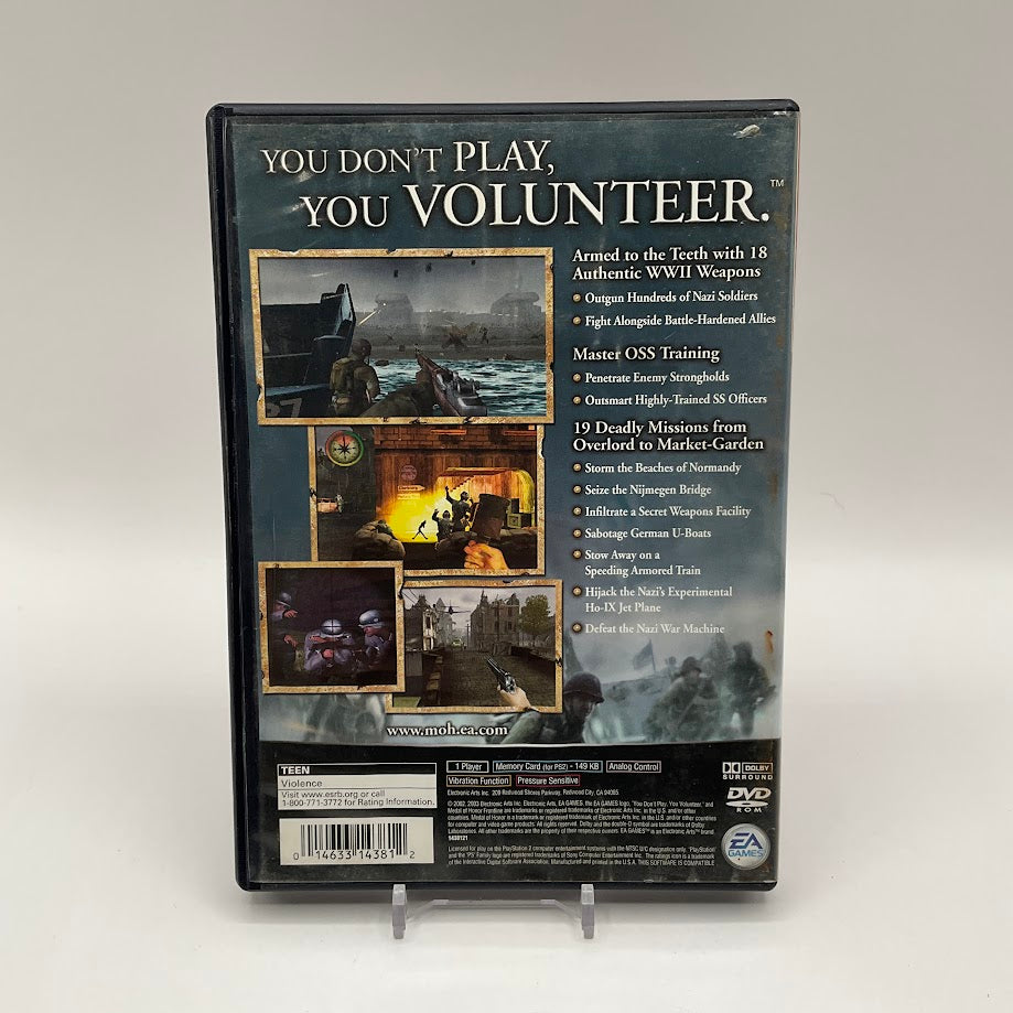 Medal of Honor Frontline Greatest Hits Playstation 2 Used #2、Collector Store LLC - VG、kayou