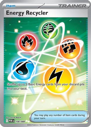 Energy Recycler 108/088 - ME03 Perfect Order Holofoil、The Pokémon Company、kayou