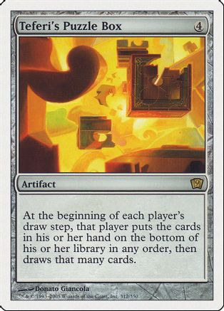 Teferi's Puzzle Box (9ED-312) - 9th Edition、Wizards of the Coast、kayou