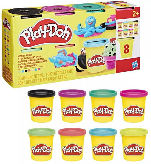 Play-Doh Vibrant 8-Pack、ToyWiz、kayou