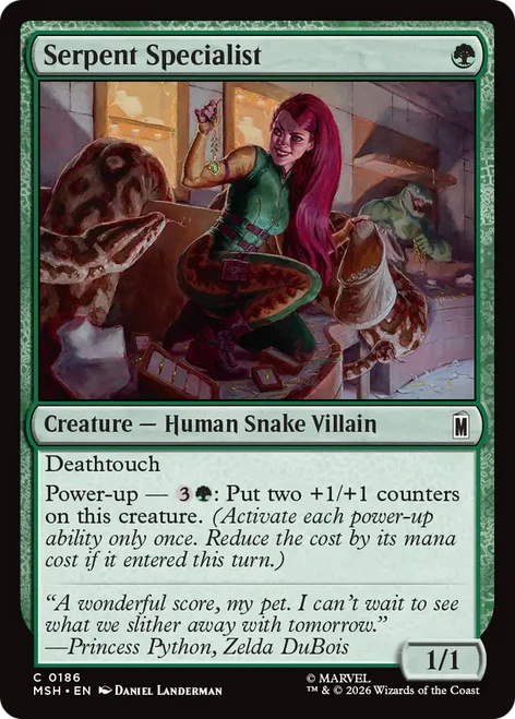 Serpent Specialist (Foil) | Marvel Super Heroes、Magic: The Gathering、kayou