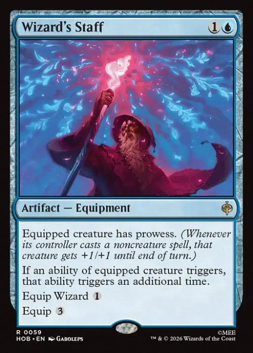 MtG The Hobbit Rare Wizard's Staff #59、ToyWiz、kayou