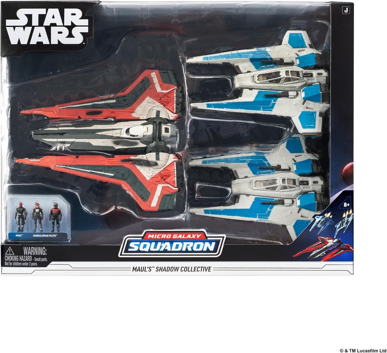 Star Wars Micro Galaxy Squadron Maul Shadow Collective Battle Pack、ToyWiz、kayou