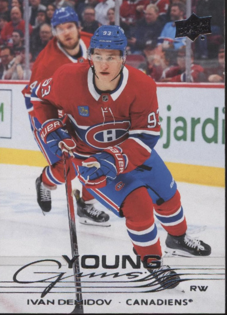 Ivan Demidov 2025-26 Upper Deck Series 1 Young Guns RC #205、Collector Store LLC、kayou