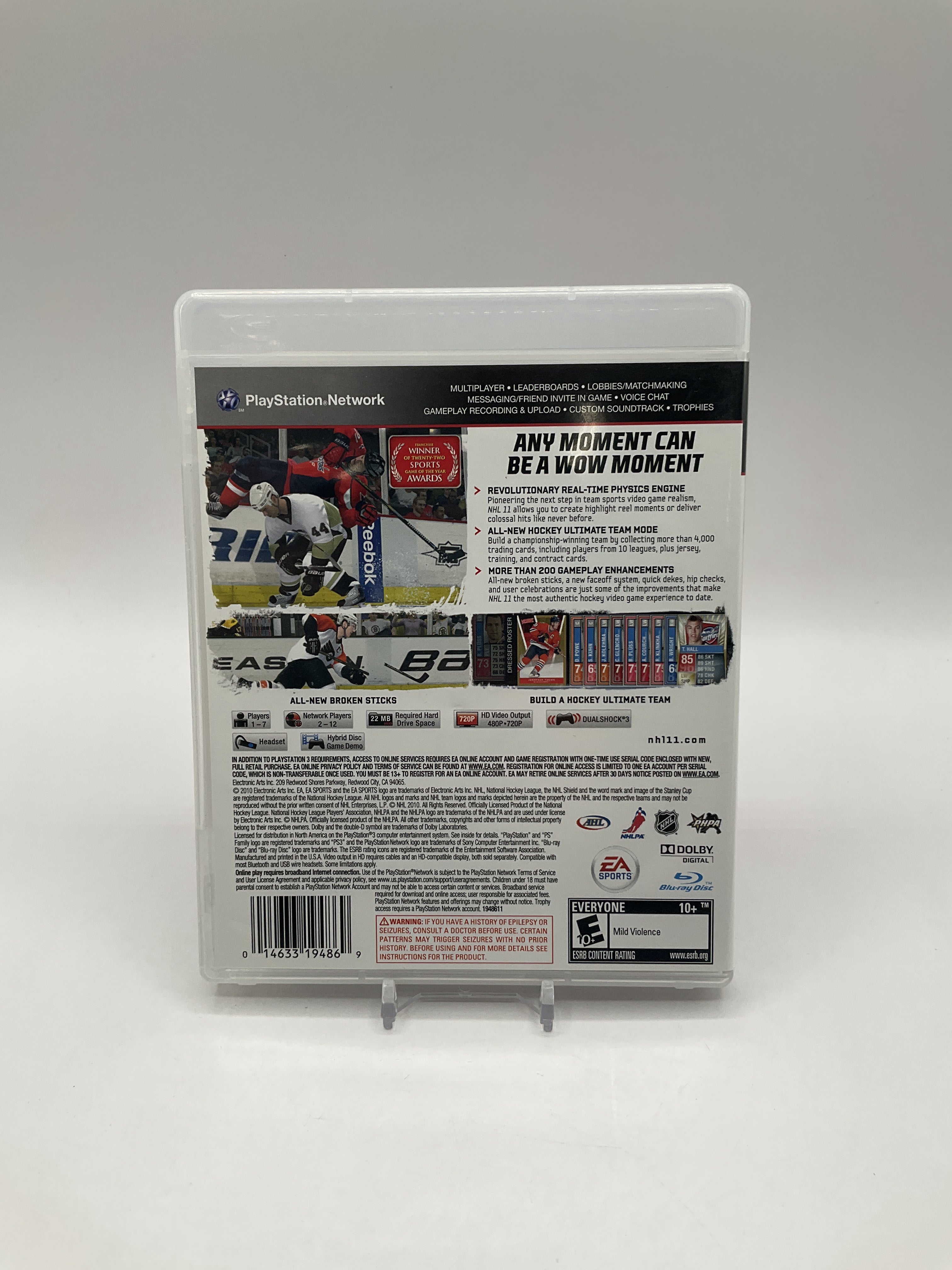 NHL 11 Playstation 3 Used、Collector Store LLC - VG、kayou