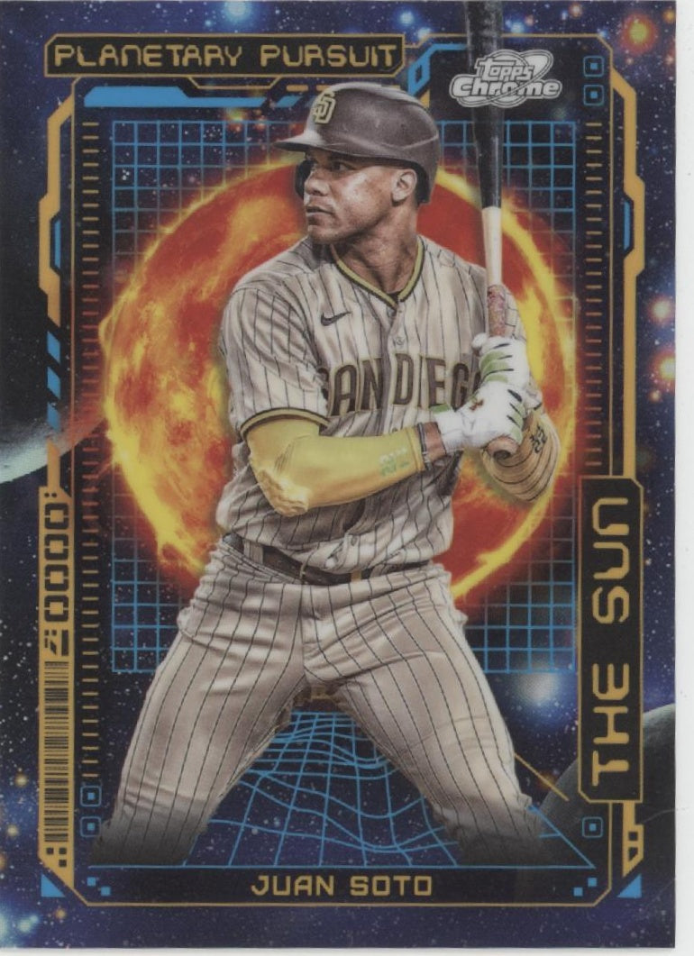 Juan Soto 2023 Topps Chrome Cosmic Planetary Pursuit The Sun #PPS-10 #2、Collector Store LLC、kayou